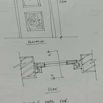 A door sketch !. Architecture project by Er Ashish N - 05.18.2026