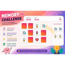 Memory Challenge. Un proyecto de Bellas Artes y Diseño gráfico de Oscar Roth - 13.08.2026