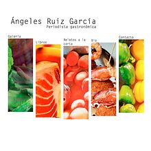 Diseño web Ángeles Ruiz García · Periodista gastronómica