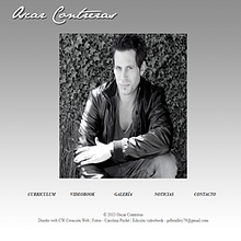 Actor Oscar Contreras