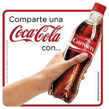 Comparte una Coca-Cola