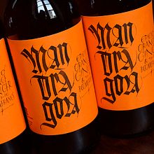 Mandràgora. Edición Orange Ginger & the Boomerangs. Cerveza con jengibre y naranja.