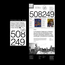 New digital portal for "Fundació Catalunya La Pedrera"