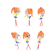 Hora do Rock - Character Design