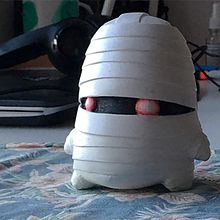 Mi Proyecto del curso: Creación de un Art Toy: La Momia