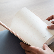 Un cuaderno de cortes de cocina