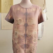 My project in Botanical Printing on Fabric and Paper course