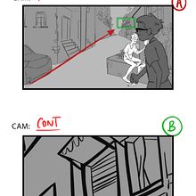 My project in Introduction to Storyboarding course
