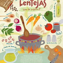 Mi Proyecto del curso Recetas ilustradas: Guisito de lentejas