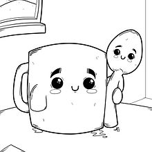 Dibujos Kawaii para Colorear