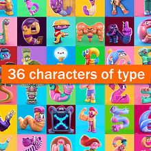 36 characters of type