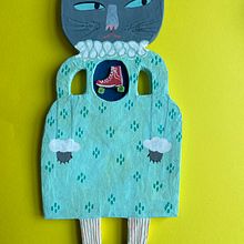 My project in Paper Mache for Beginners: Sculpt a Colorful Character course