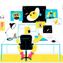 Ilustraciones para la nueva web