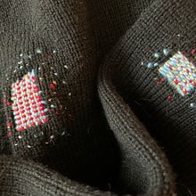 My project in Visible Mending: Colorful Knitwear Repair course