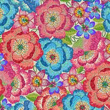 Estampa Floral Bordado [Via Mia]