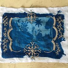 My project for course: Bluework: Combine Embroidery and Cyanotype