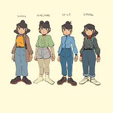 Il mio progetto del corso: Disegno di personaggi con personalità