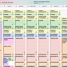 Mi Proyecto del curso: Organización de agenda: gestiona tu tiempo y energía