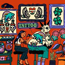 Super Sassy Earring Club - Tattoo Theme