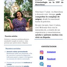 Welcome-bcn by Paloma Colque