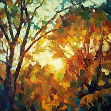 Series of Tree Paintings