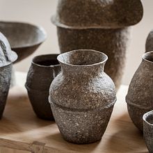 Paperpulp Vase objects 