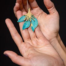 Mi proyecto del curso: Joyería en metal pintada a mano con pátinas y pigmentos 