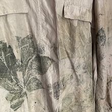 Mein Abschlussprojekt für den Kurs: Botanischer Druck auf Stoff und Papier