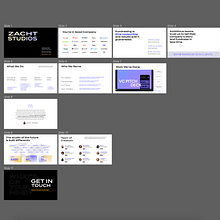 Zacht Studios: Final Project for Presentation Design for Creatives