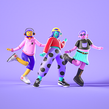 BBTV - Personajes 3D