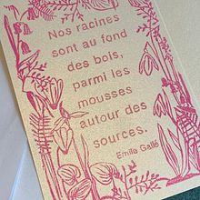 Mon projet du cours : Création de tampons composés de typographie et d'images