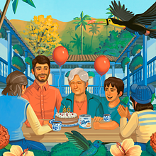 Nestlé: Global Families Campaign Illustrations
