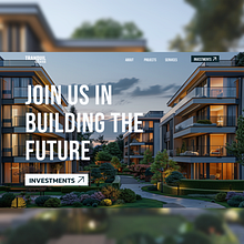 Website for a construction company