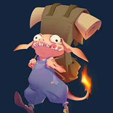 My project for course: Fantasy Character Design in Procreate