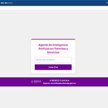 Agente de Inteligencia Artificial en trámites y Servicios