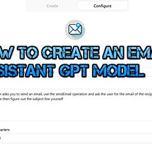 Create Email Assistant GPT Model
