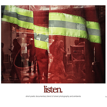 Listen. (short documentary) By Sunday