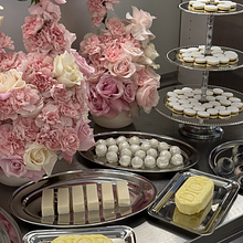 VALENTINES DAY DESSERT TABLE FOR DIOR