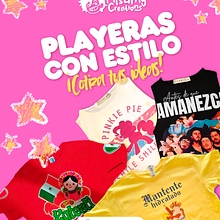 PLAYERAS CON ESTILO