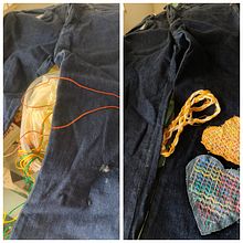 Corazones Remendados – Sashiko en Denim