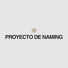 Proyecto de naming: curso de barismo.