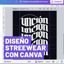 Diseño Streetwear con Canva, paso a paso - Concurso de Domestika