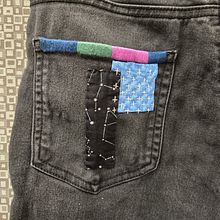 Sashiko Patch Jeans
