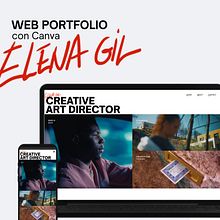 Web Portfolio Profesional con Canva