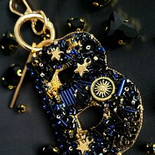 Sky-themed bagcharm