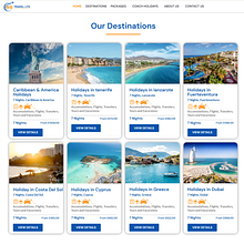 Website Development for WBTravel.uk