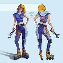 Lyndy - character design