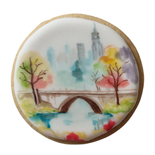 Galletas decoradas con royal icing y técnica de acuarela 
