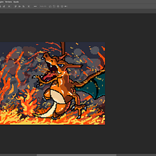 Charizard, Giro fuego