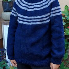Suéter para niño técnica jacquard 